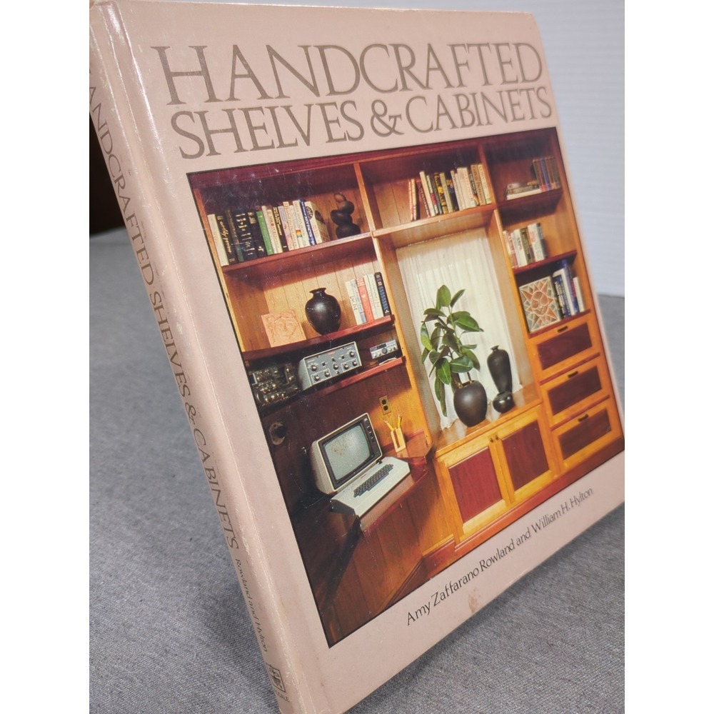 1984 Handcrafted Shelves and Cabinets VTG Rodale Press Hardcover